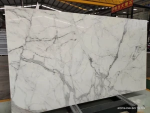 Leaca Gloine Crystalized Calacatta Nano Do Countertops