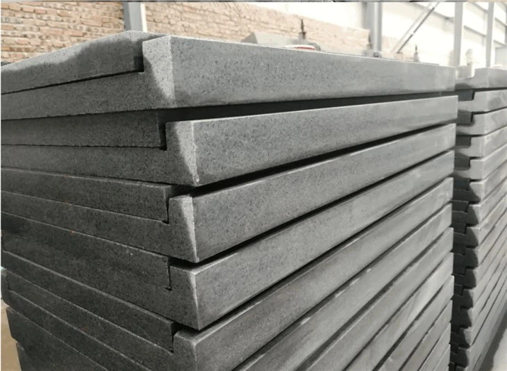Black Pearl Granite G684 Swimming Pool Coping Tiles And Corner