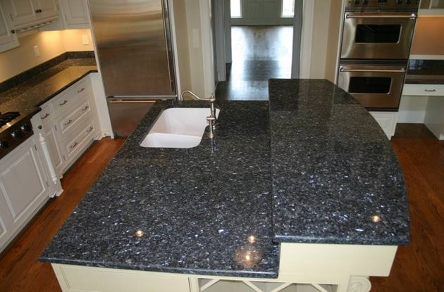 Norway Granite Labrador Blue Pearl Backsplash Vanity Top
