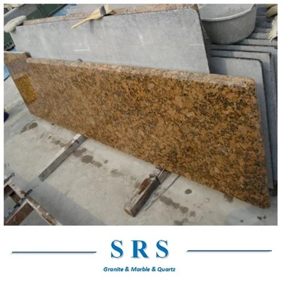 Giallo Fiorito Leac Eibhear Buí Le haghaidh Countertop / Barr Cistine Le Backsplash