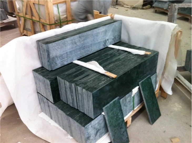 Verde Alpi Dark Green Marble Stone Bathroom Flooring Tiles